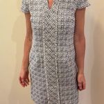 Premise Tweed Dress in blue and white Photo 0