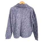 Anthropologie Daily Practice Drawstring Funnel Neck Pullover Sweatshirt by Blue Photo 2