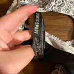 PINK - Victoria's Secret Pink Sport Woman's White & Black Athletic Casual Sports Bra Size Small Photo 3