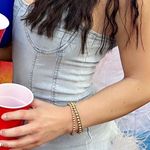 Edikted Fluffy Denim Romper Photo 6