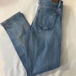 Judy Blue  Boyfriend Fit Medium Blue Ripped Jeans Photo 3
