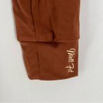 Melt Fit Mesh Cutouts Full Zip Hooded Long Sleeve Cropped Jacket Athleisure Orange Size L Photo 4