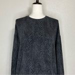 Athleta  Studio To Street Black Women’s Sweatshirt, Sz Small Photo 3