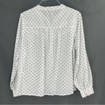 WRAP London Long Sleeve Cotton Button Down Embroidered Western Printed Shirt Top White Size 14 Photo 4