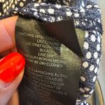 Anthropologie Robin Tiered Ruffle Dress in Navy and White Polka Dot Photo 4