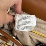 Steve Madden NWT  BWebber Canvas Satchel Bag Cream Natural Crossbody Logo Strap Photo 9