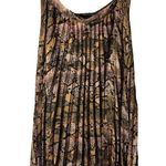 Banana Republic Snake Print Pleated Midi Skirt Women's Size 10 Photo 0