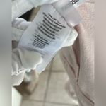 Lysse  Women’s Soft Pink Ruffle Zip Up Vegan Suede Cardigan Size S Photo 3