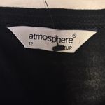 Atmosphere  BLACK SKIRT PULL ON STYLE WITH PUFF STYLE HEM SIZE MEDIUM VISCOSE Photo 6