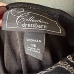 Dress Barn Women’s Floral Embroidered Blouse Size 18 Top Photo 1