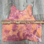 Athleta  Conscious‎ Crop Tank Top tie-dye pattern Size Medium Photo 5