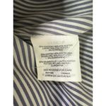 J.Crew  Striped Nautical A Lined Knee Length Pencil Tweed Skirt 8 T Blue White Photo 8