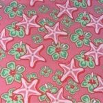 Vineyard Vines Women’s Size 4 Pink Green Starfish Hibiscus Flowers Printed Skirt Photo 3