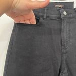 J. McLaughlin  Charter Pant 4 NWT $178 Jeans Wide Leg Cotton Stretch Black Solid Photo 1