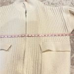 Cozy White Cream Zip Photo 7