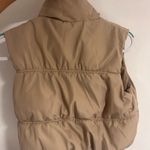 H&M  Vest Puffer Brown Cropped Divided Photo 1