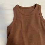 Amazon high neck brown tank Photo 1