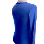 Ralph Lauren Blue Crewneck Side Buttons Long Sleeved Tee XL Cotton Size undefined Photo 2