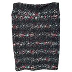 LuLaRoe  Cassie Skirt XL Black Pink Aqua Geometric Stretch Pencil Bodycon Photo 1