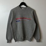 Urban Outfitters Wilbur Lister & Co Sweatshirt Crewneck Vintage 80s 90s Small S Gray Graphic Photo 9