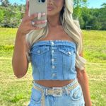 These Three Boutique Paige Denim Tube Top Photo 1