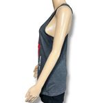Boutique Womens USA Tank Top Racerback Sleeveless Pullover Gray Red White XL Juniors Photo 3
