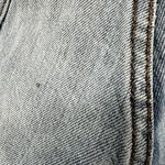 Levi's 501 Jean Shorts Cut Off Light Wash Distressed Mid Rise Button Blue 31" Photo 4