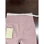 Everlane  Ribbed Knit Seamless Bike Shorts Light Purple Lavender XS / S Ethical Photo 4