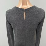 ZARA  Gray Sweater Maxi Midi Dress Small Long Sleeve NEW Photo 5