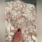 Selfie Leslie  pink floral Alexandria square neckline tie back romper small Photo 1