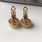 Givenchy  Vintage Gold Tone Clip On Earrings Photo 9