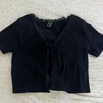 Forever 21 Black Tie Top Photo 0