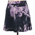 Theory  purple watercolor skirt size 2 XS Excellent RARE HTF GORGEOUS Photo 0