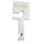 Jessica Simpson Belt Womens Size M 8-10 Faux Leather Silver Buckle $33 MSRP NEW Photo 2