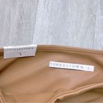 Tinseltown Tan Leather Mini Skirt L Photo 3