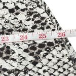 Lavender Brown  Snake Print Popover Top Size M Photo 6