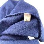 Anna Rachele Black Label Cardigan Sweater Lace Sleeve‎ Knit Blue Size Large Photo 6