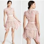 Self Portrait NWT Lace Triangle Hem Dress Photo 1