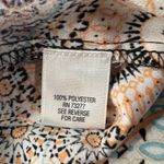 Dana Buchman Medium Top Sleeveless Geometric V-Neck Hi-Low Hem Lightweight Multi Photo 7