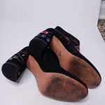 Nanette Lepore  Black Suede Embroidered Lilly Ankle Photo 11