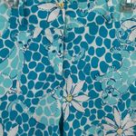 Lilly Pulitzer Vintage Blue/White Lioness Print Ankle Pants s4 Photo 1