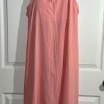 Halara Racerback tank dress with assymetrical skirt in Pink Photo 0