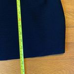 Ann Taylor Thick Knit Tank Dress Sleeveless Cutout Back in Black Classic Neutral Photo 11