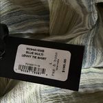 Rag and Bone  Lenny Striped Tie Shirt Photo 9