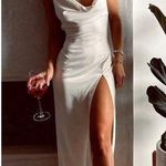 Camila Coelho  Reyna Maxi Dress In Pearl White Photo 0