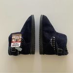 Muklucks Essentials by Muk Luks Melly Navy Blue & Black Winter Ankle Boots Size 9 Photo 6