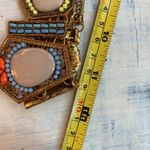 Bronze Orange and Blue 24 inch Necklace Blue Photo 1