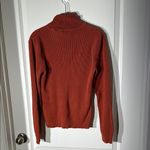 Harley Davidson Women's Orange Turtleneck Sweater Size L Photo 4