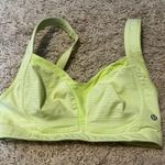 Lululemon  Hyper Stripe Clear Mint Ta Ta Tamer II Bra 32D Photo 0