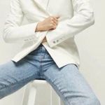 Veronica Beard Scuba Iconic Blazer Schoolboy Dickey Blazer Jacket White Size 8 Photo 1